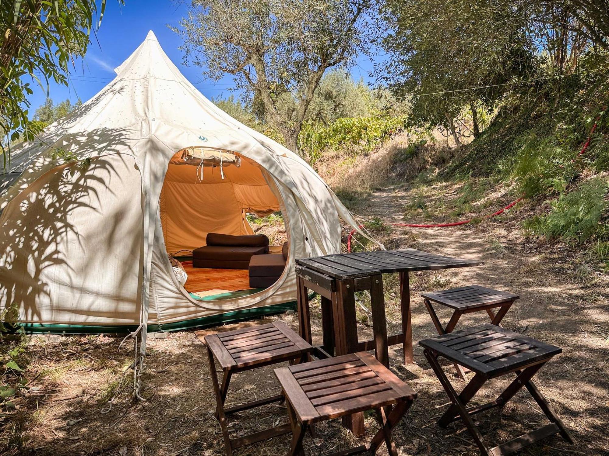 Glamping Do Ze Hotel Cernache do Bonjardim Luaran gambar
